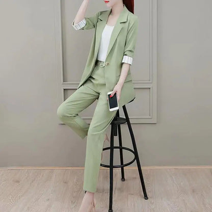 Eudosia | Casual Driedelige Blazer Outfit