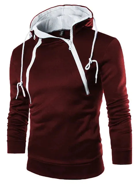 Tedrick | Moderne Hoge Hals Hoodie