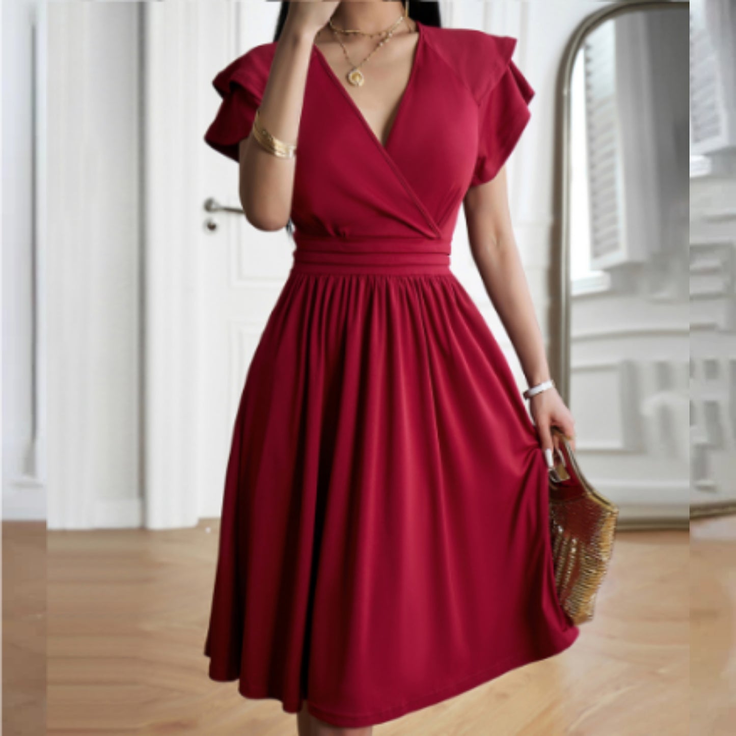 Dames Wikkeljurk | Elegant