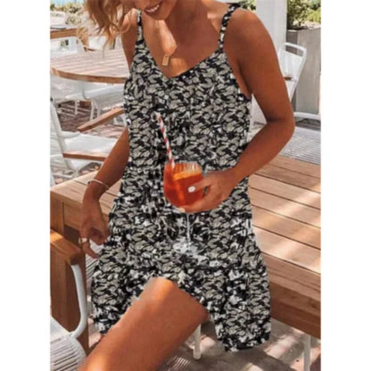 Dames Mini Zomer Jurk | Indrukwekkend Luipaard
