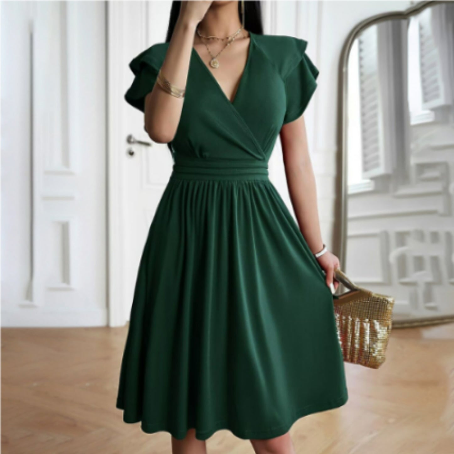 Dames Wikkeljurk | Elegant