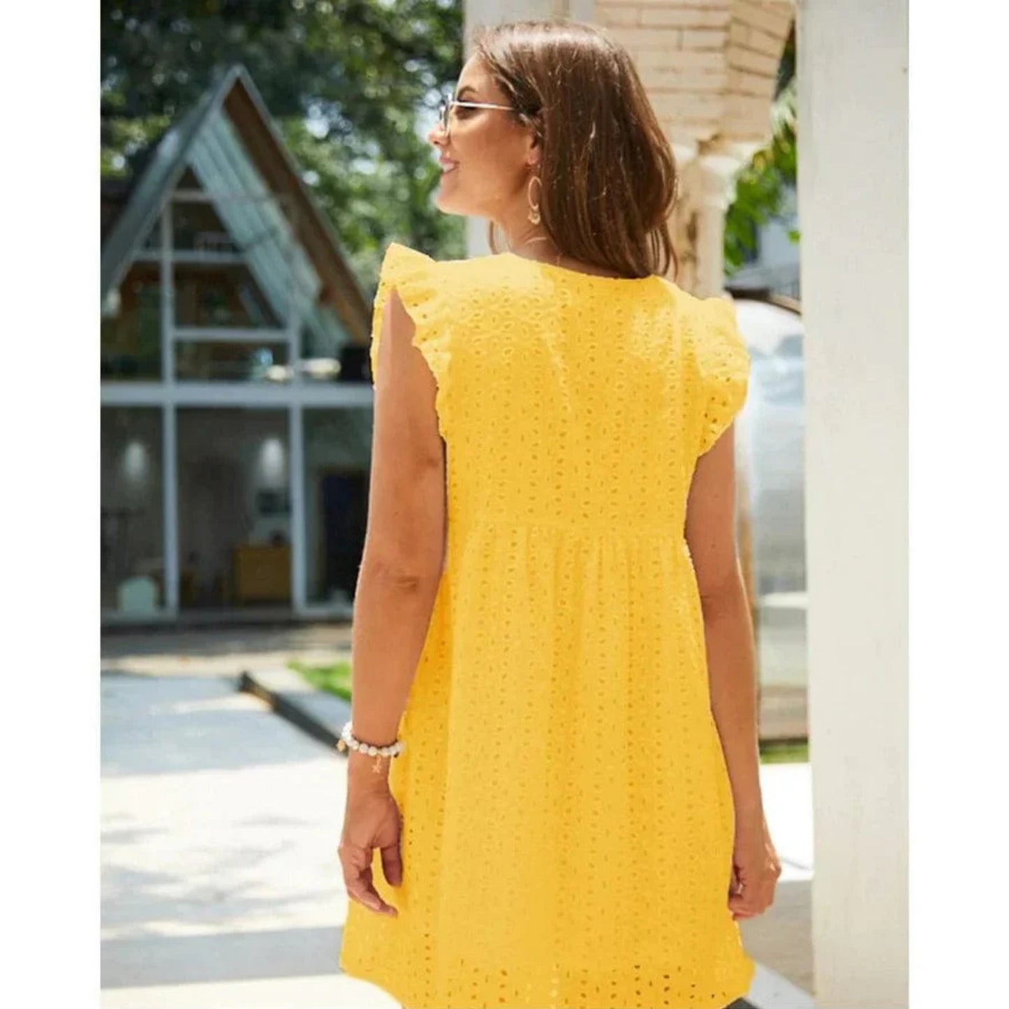 Dames Gele Jurk | Hippie