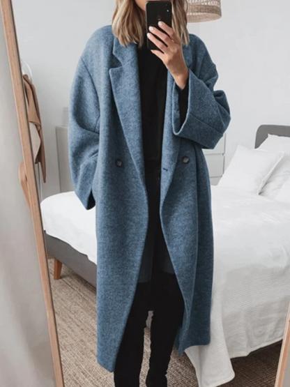 Emilie | Trendy Oversized Lange Mantel