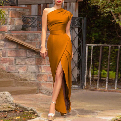 Andelot | Dames Party Jurk | Asymmetrisch One-Shoulder
