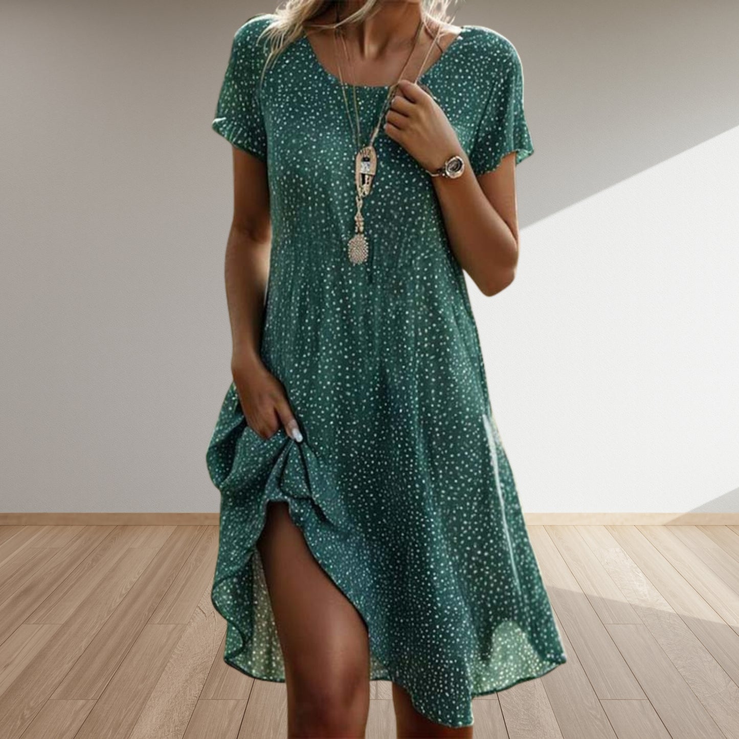 Dames Stijlvolle Jurk | Casual