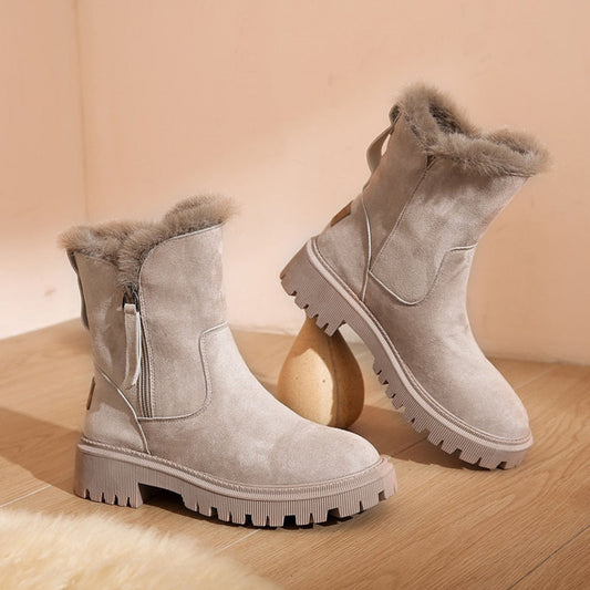 Berga | Dames Enkellaarsjes | Chunky Hak