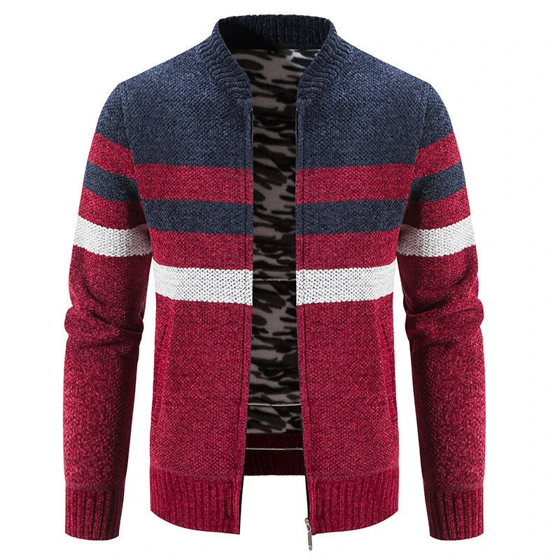 Jerren | Casual Gestreepte Gebreide Vest
