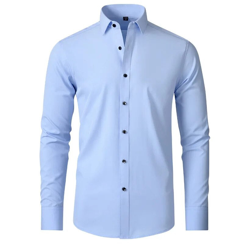 Jerrick | Kreukvrij Langsleeve Shirt