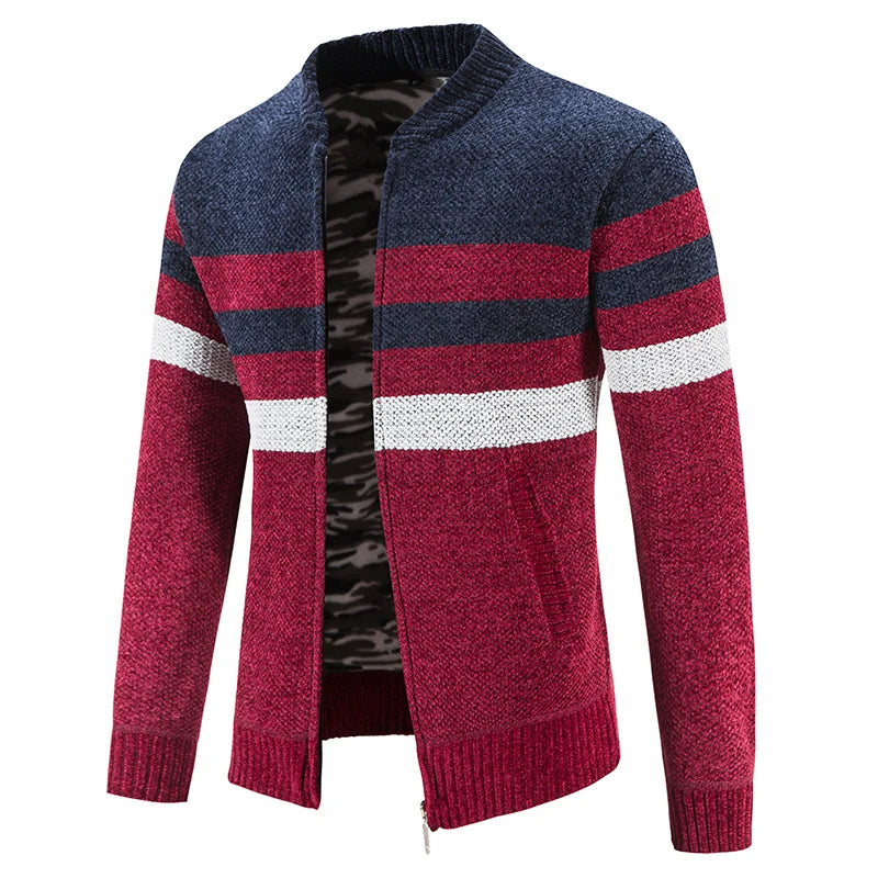 Jerren | Casual Gestreepte Gebreide Vest