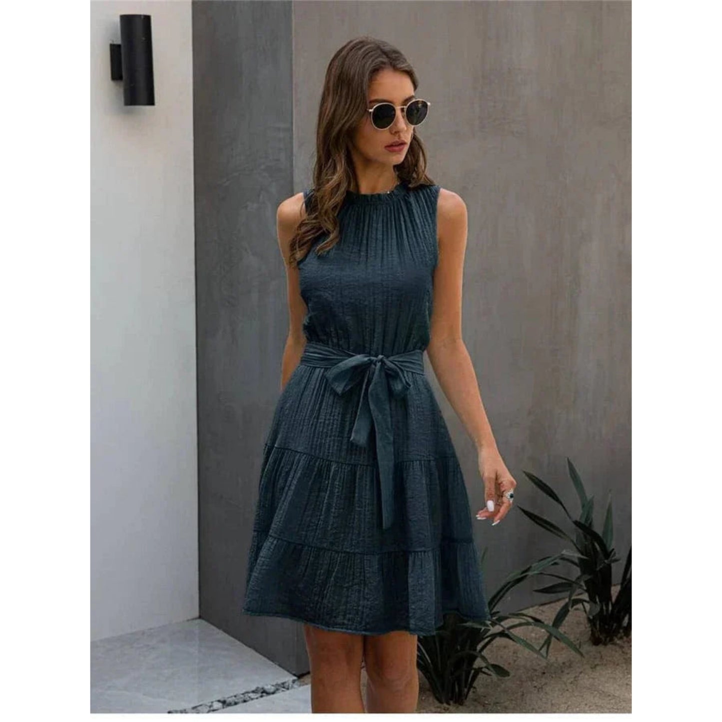 Dames Ibiza Mini Jurk | Mouwloos