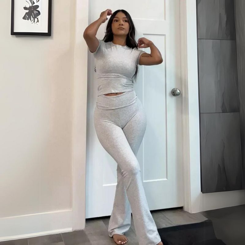 Saffron | Comfortabele Loungewear Tweedelige Set