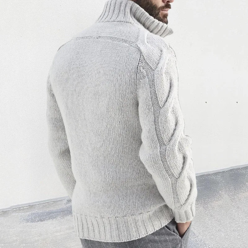 Randy | Warme Casual Gebreide Coltrui