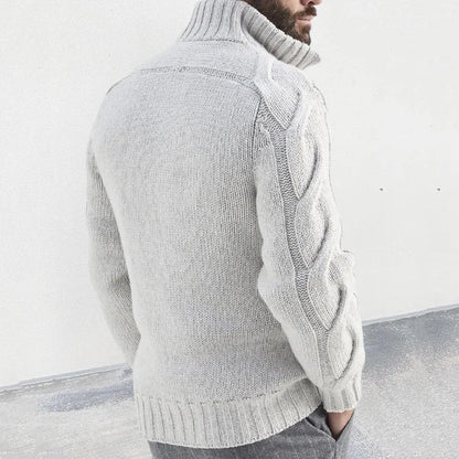 Randy | Warme Casual Gebreide Coltrui
