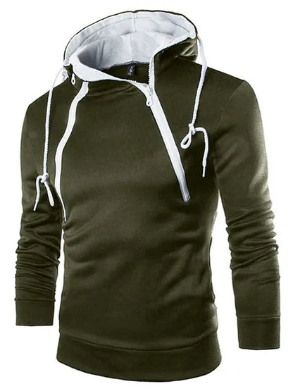 Tedrick | Moderne Hoge Hals Hoodie