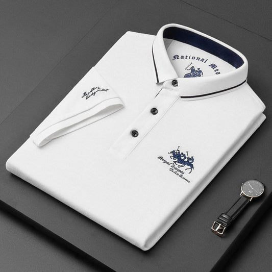 Dierwald | Heren Polo Shirt | Geborduurd Design