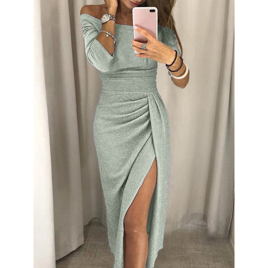 Bertheline | Dames Maxi Jurk | Elegante Off-Shoulder