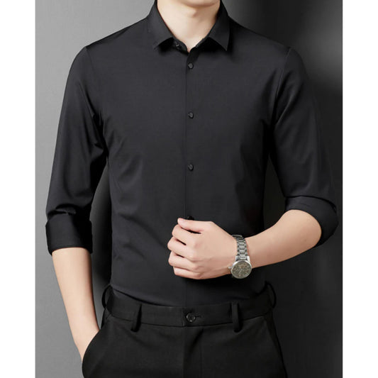 Ardelbert | Heren Overhemd met Lange Mouwen | Slim-Fit Button-Up