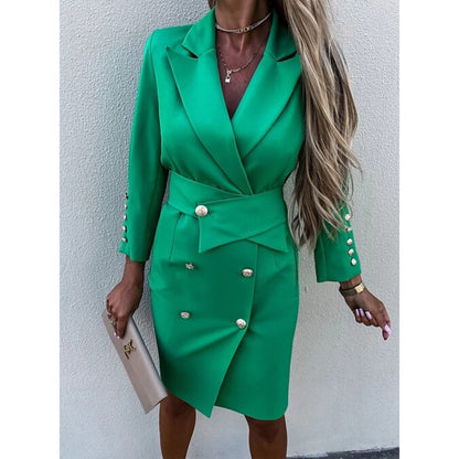 Jorien | Dames Blazer Jurk | Getailleerde Look