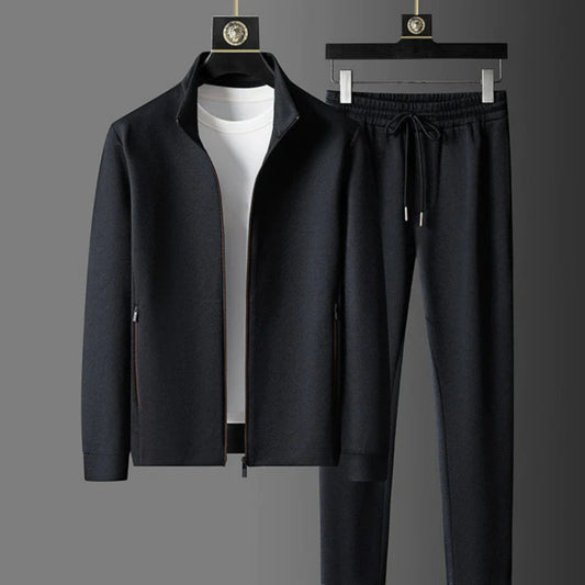 Berjan | Heren Lounge Set | Ritssluiting Jack & Joggers