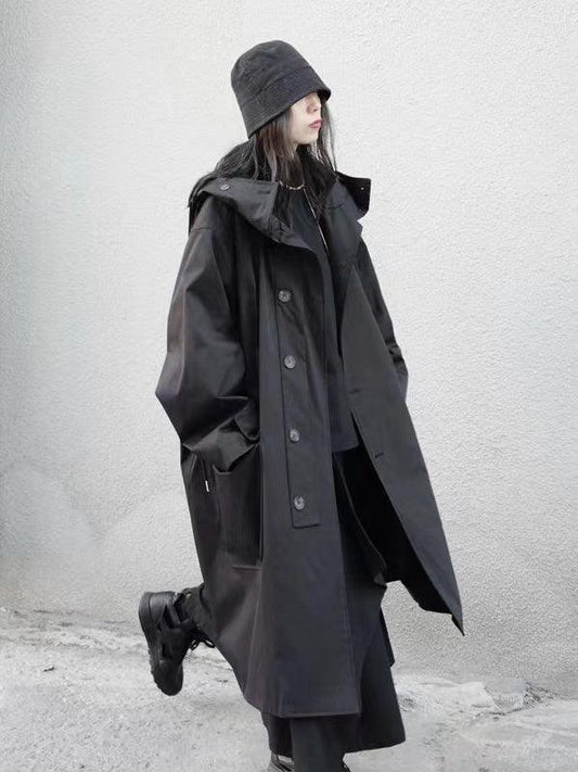 Binney | Trendy Oversized Trenchcoat