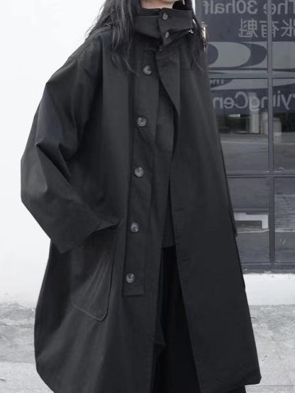 Binney | Trendy Oversized Trenchcoat