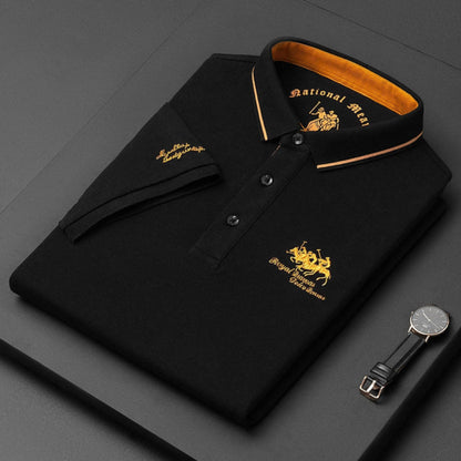 Dierwald | Heren Polo Shirt | Geborduurd Design