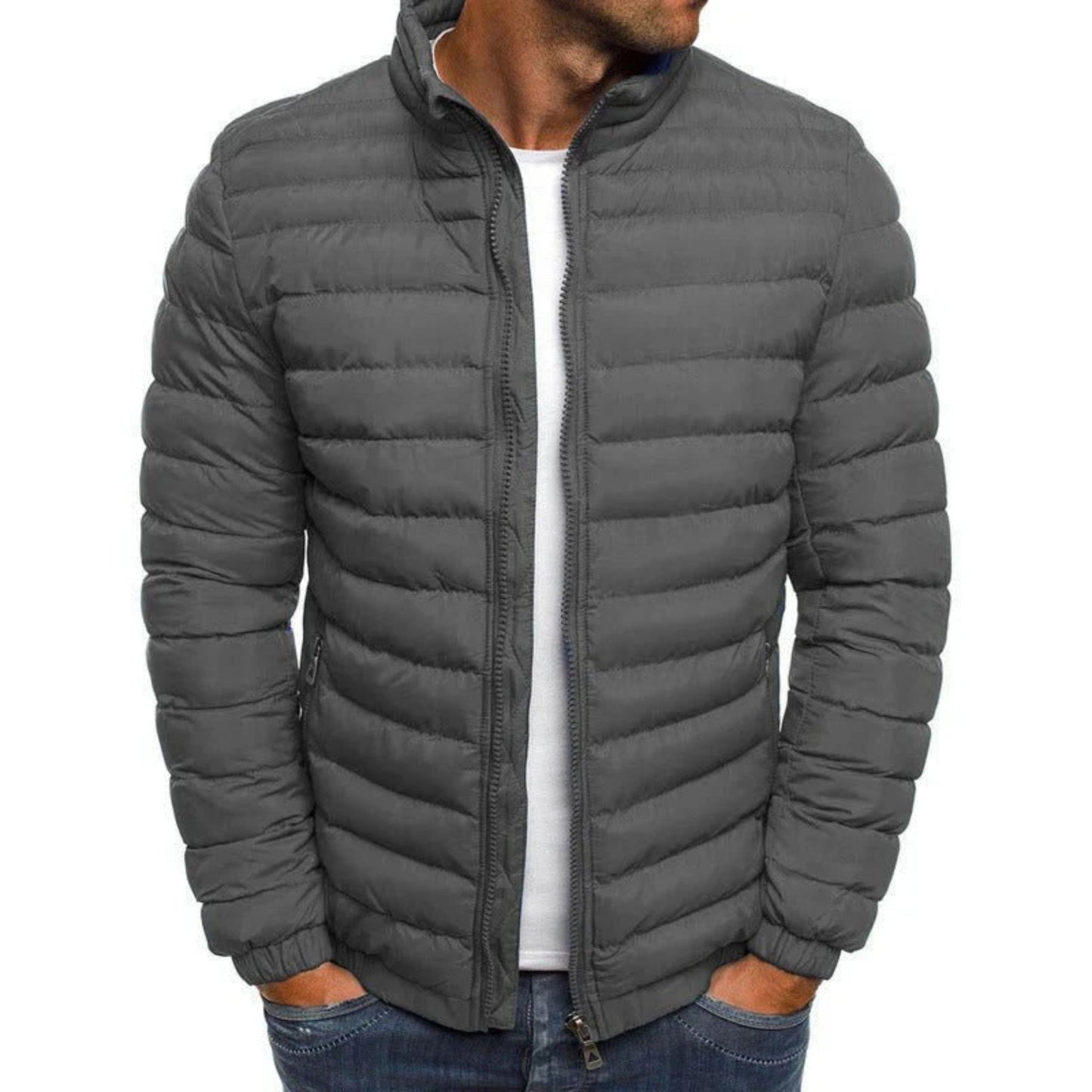 Boetwijn | Heren Pufferjas | Lichtgewicht Zip-Up