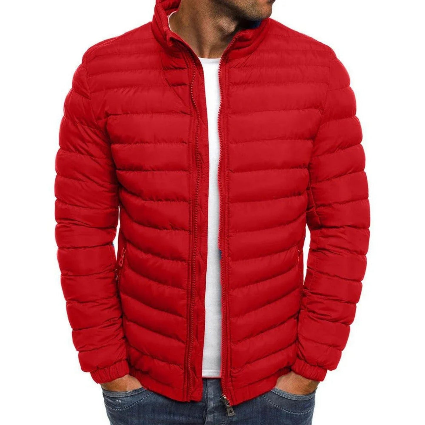 Boetwijn | Heren Pufferjas | Lichtgewicht Zip-Up