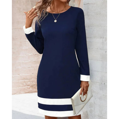 Dames Werkjurk Mini Casual | Lange Mouw