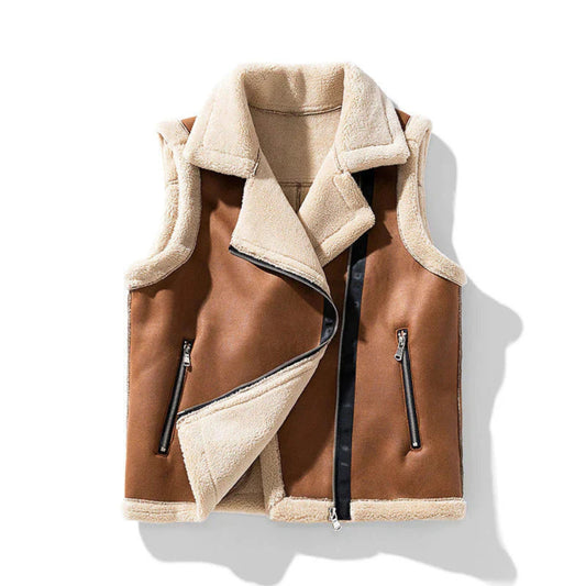 Amelitta | Dames Mouwloos Vest | Zip-Up