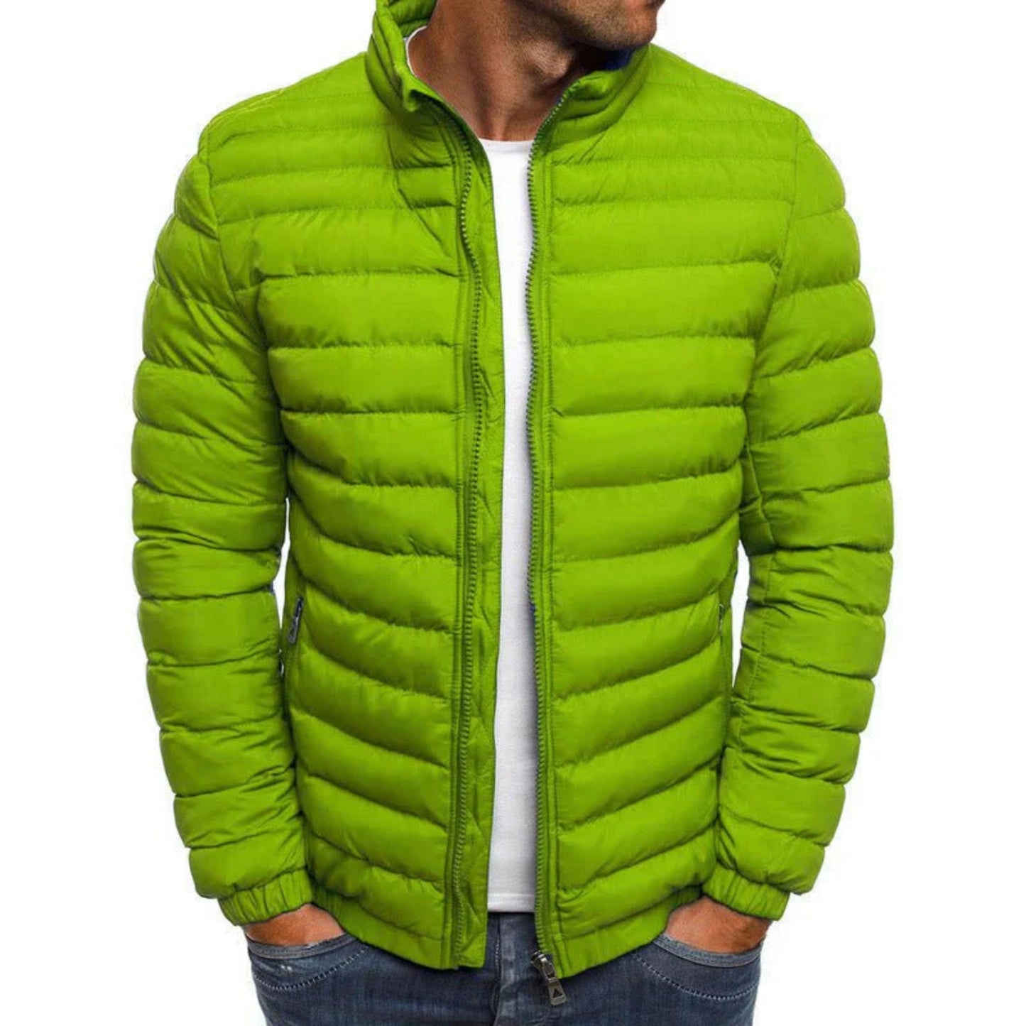 Boetwijn | Heren Pufferjas | Lichtgewicht Zip-Up