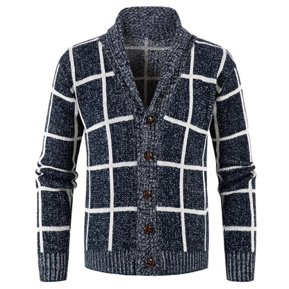 Theodor | Moderne Plaid Cardigan