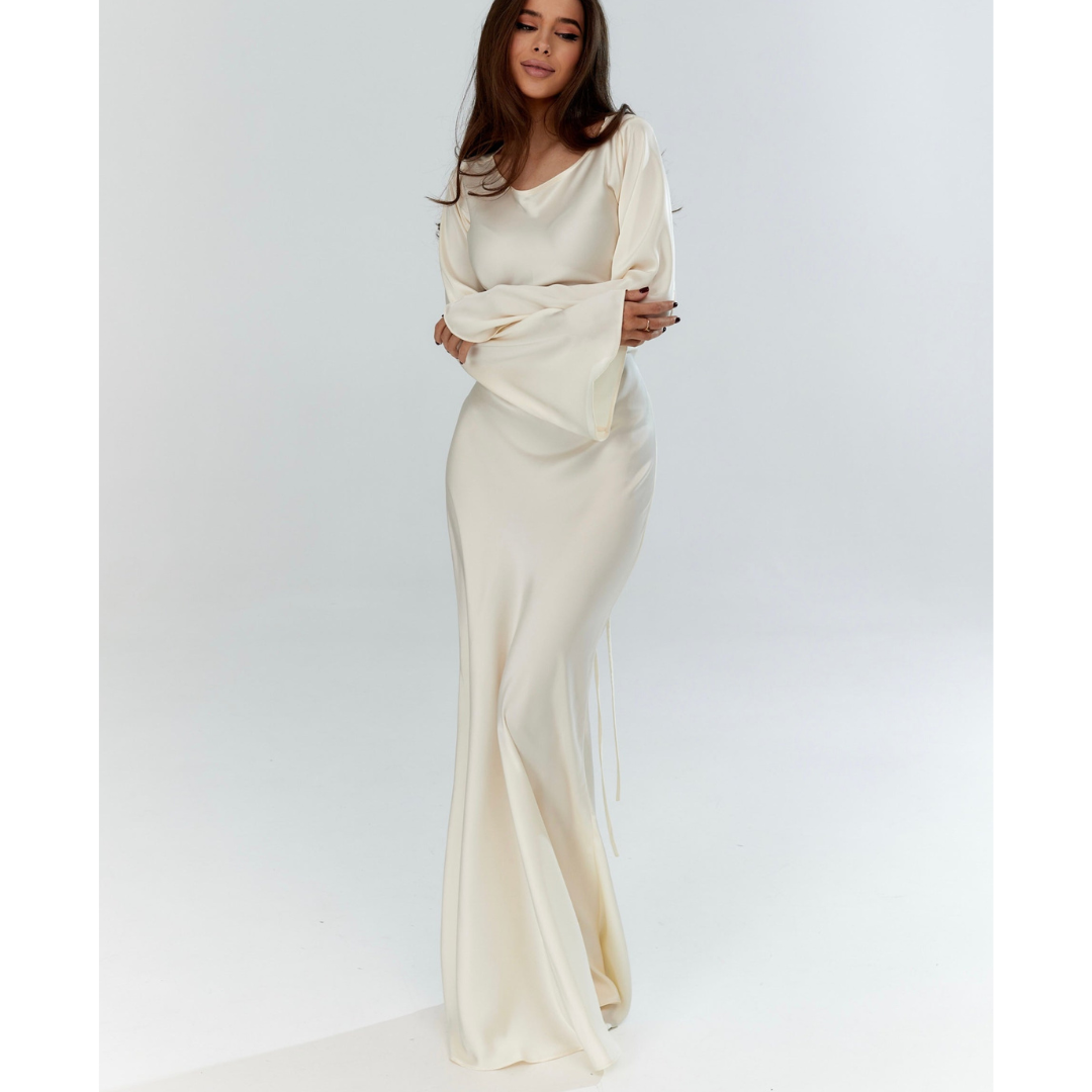 Norina |  Elegante Lange Jurk