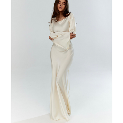 Norina |  Elegante Lange Jurk