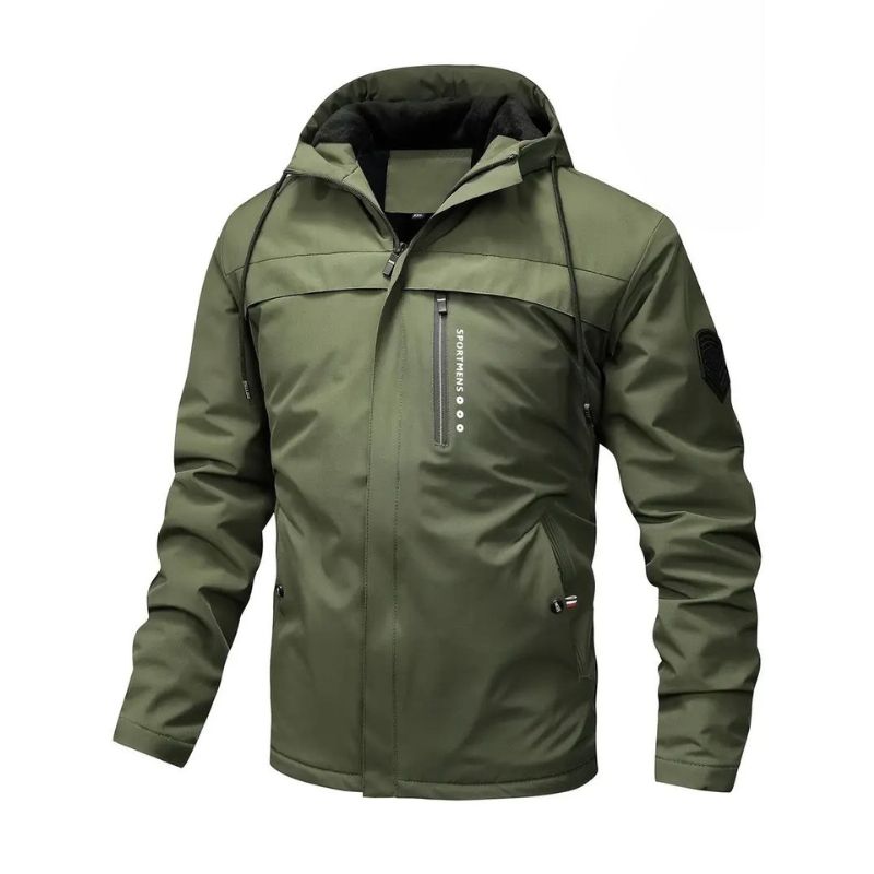 Denzil | Sportieve Winddichte Hoodie Jas