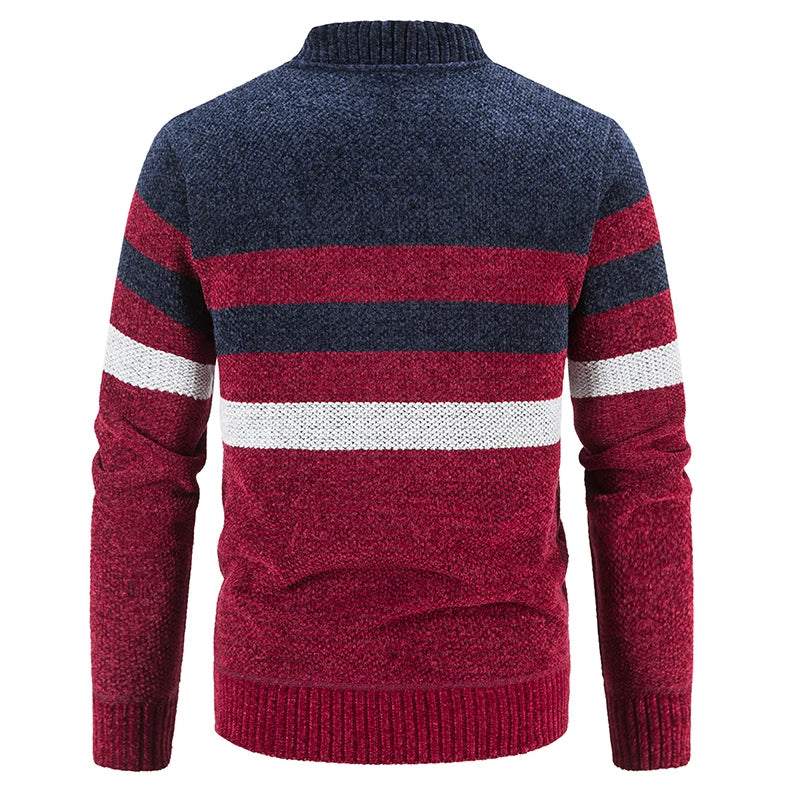 Jerren | Casual Gestreepte Gebreide Vest