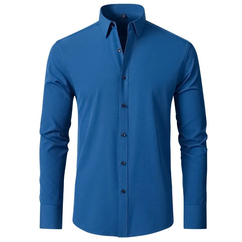 Jerrick | Kreukvrij Langsleeve Shirt