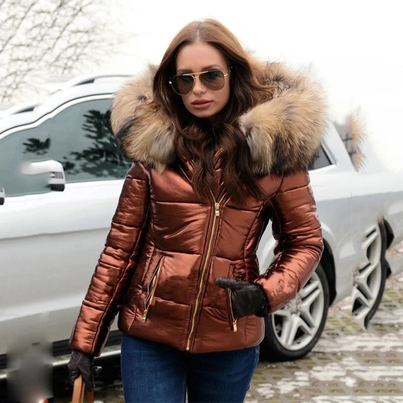 Eulalia | Trendy Gewatteerde Winterjas