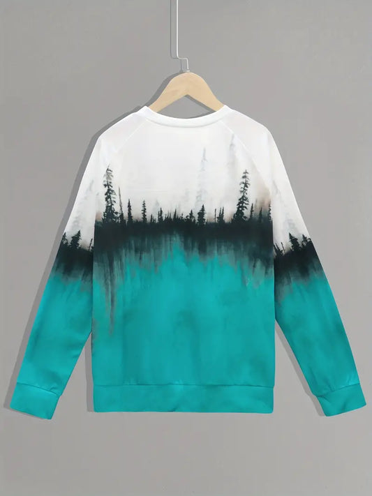 Alfie | Dames Bos Grafisch Sweatshirt