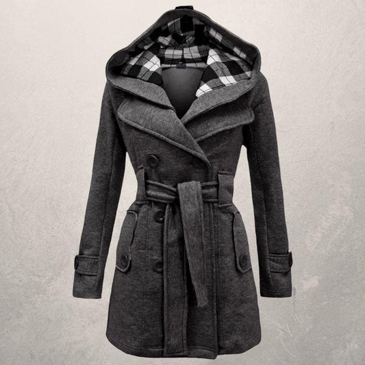 Sorina | Elegante Jas Met Capuchon