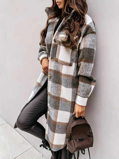 Rika | Trendy Ruitjes Jas