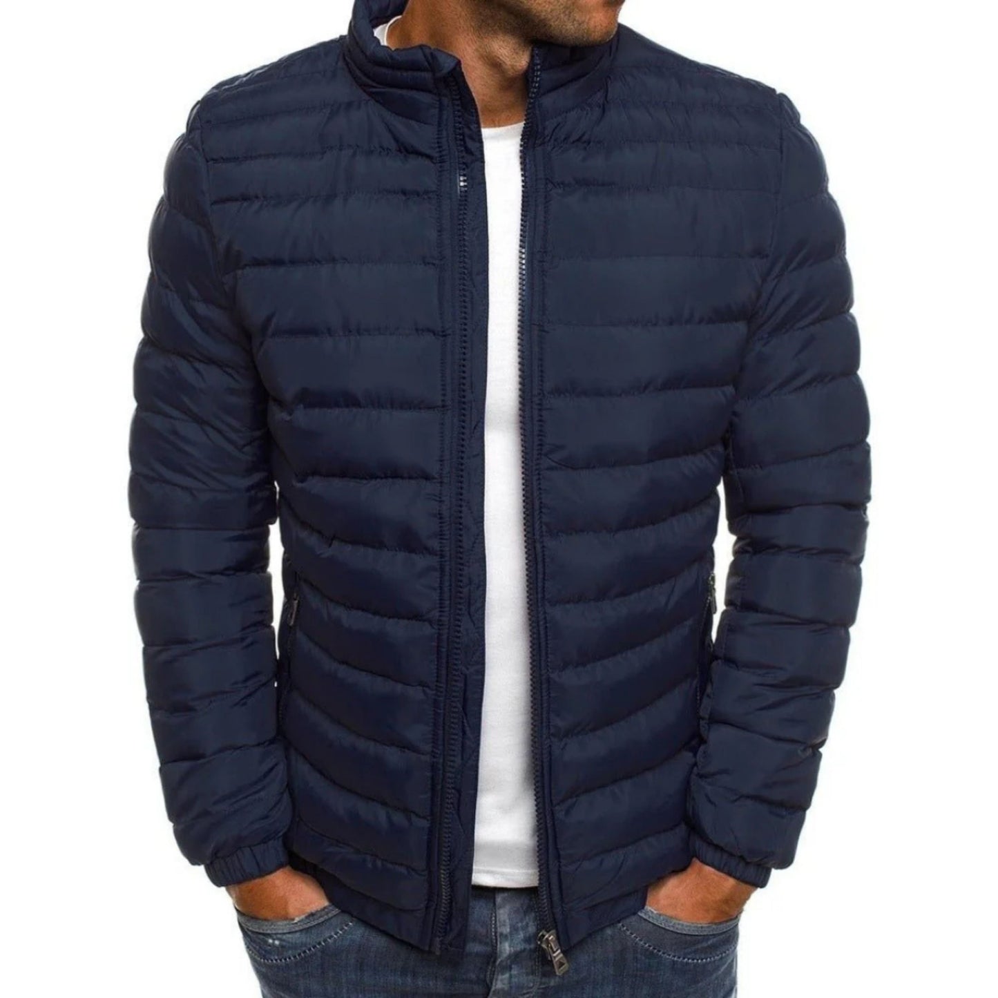 Boetwijn | Heren Pufferjas | Lichtgewicht Zip-Up