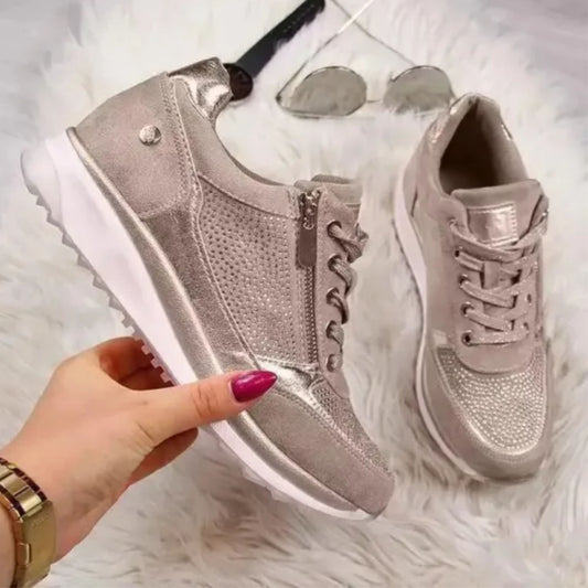 Doralijne | Dames Vetersneakers | Zijrits