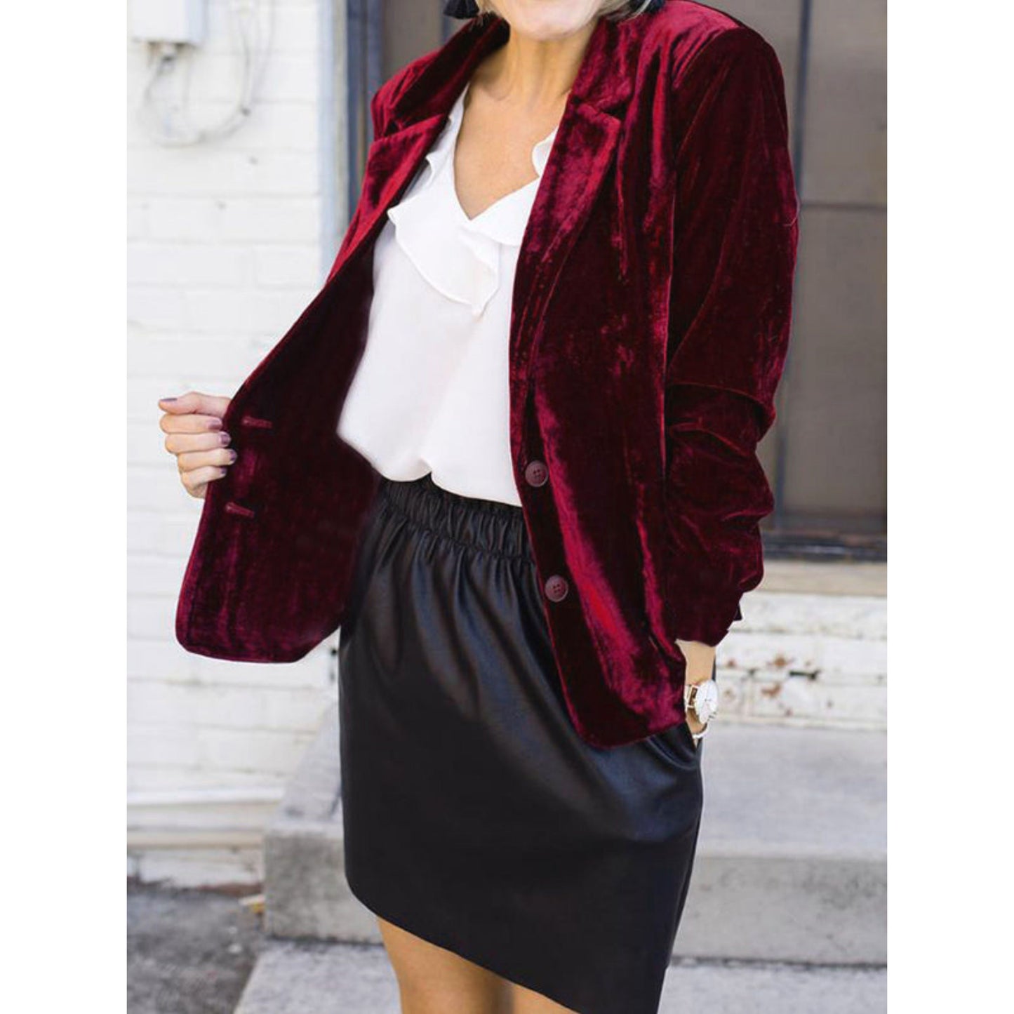 Aafkena | Dames Blazer | Button-Up