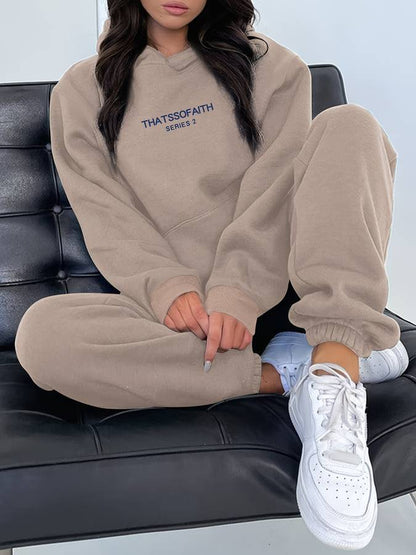 Faylen | Comfortabel Hoodie Tweedelige Joggingset