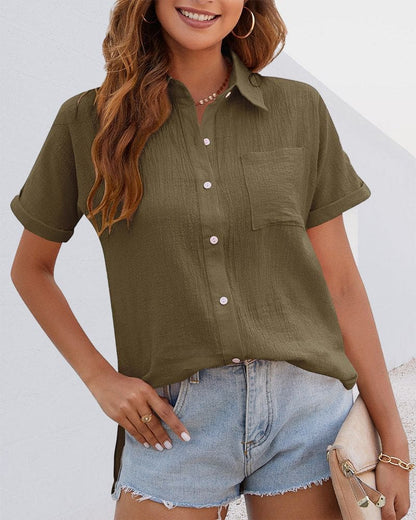 Nadine - Elegante Mouw Blouse