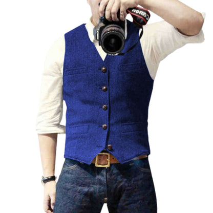 Evermond | Heren Vest | Classic Button-Up