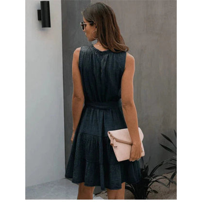 Dames Ibiza Mini Jurk | Mouwloos