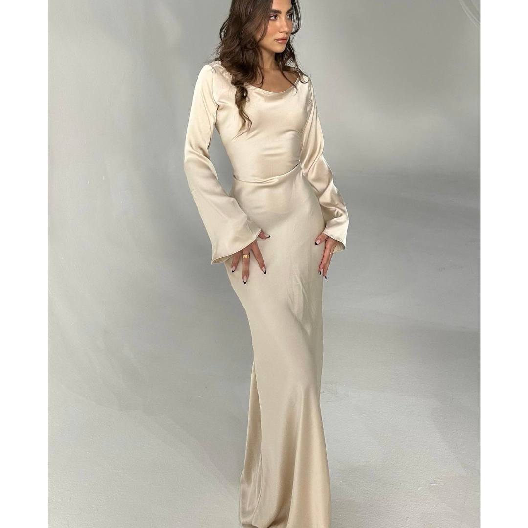 Norina |  Elegante Lange Jurk