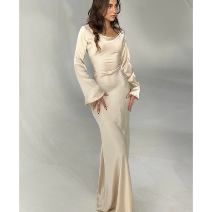 Norina |  Elegante Lange Jurk